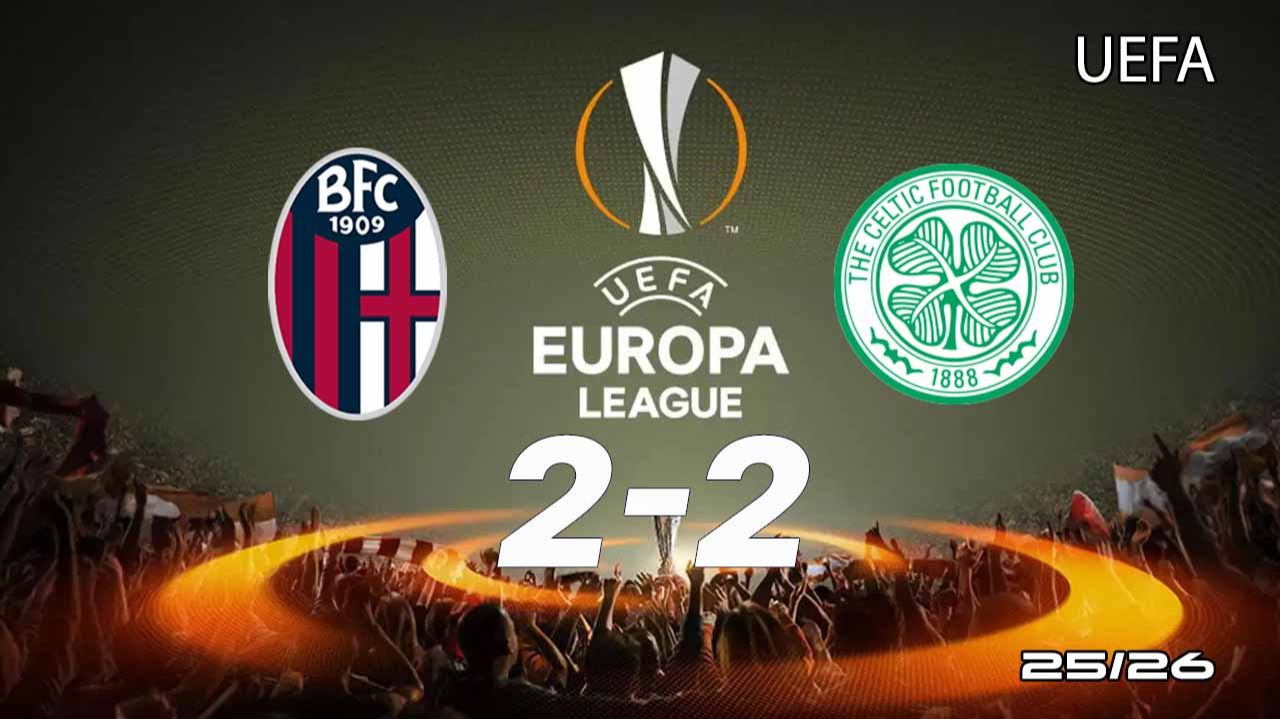 Болония — Селтик 2:2. Обзор матча. Лига Европы 25/26 смотреть онлайн