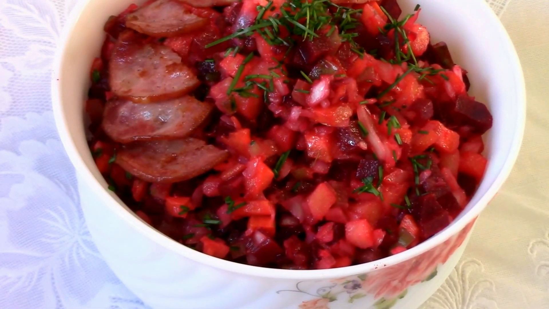 Классический рецепт винегрета. смотреть онлайн