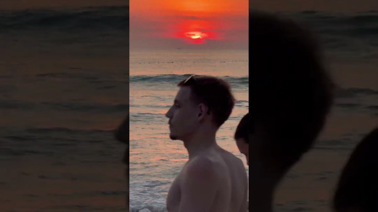 Phuket Kata Noi sunset Закат Пхукет 20.01.2026 Ката Ной #sea #beach #море смотреть онлайн