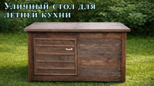 Уличный стол из досок своими руками