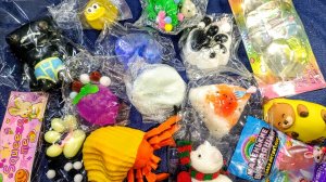 АСМР СКВИШИ 🥰 распаковка АСМР антистрессы и силиконовые сквиши 🐾