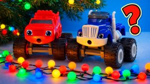 🚗 Вспыш и чудо-машинки готовятся к Новому году | Видео для детей