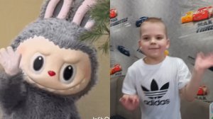 Женя повторяет за мемами и Лабубу🤪