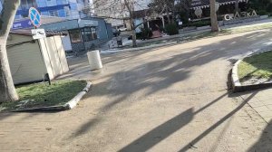 Анапа активно избавляется от снега! Весенняя оттепель! 22 января 2026. 13.30