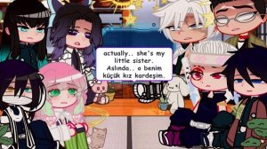 Реакция крд на Мао Мао как сестра Шинобу 🇬🇧 Автор хз