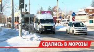 Часть общественного транспорта в Иркутске, Братске и Ангарске не вышла на линию из-за морозов