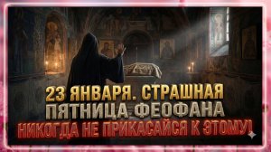 23 января Святитель Феофан. Что нельзя делать 23 января. Важные приметы и строгие запреты