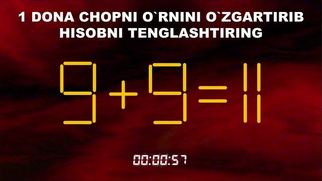 BILIM SINOVI - HISOBNI TO`G`RILANG | БИЛИМ СИНОВИ - ҲИСОБНИ ТЎҒРИЛАНГ смотреть онлайн