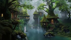 Лесная хижина.