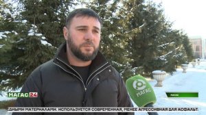 Работа городских служб в заснеженный период