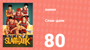 Слэм-данк 80 серия (аниме-сериал, 1993)