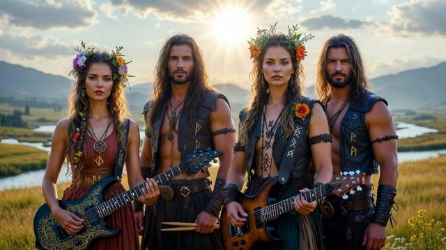 🌞⚔️ Ярило идёт- Славянский фолк Рок смотреть онлайн