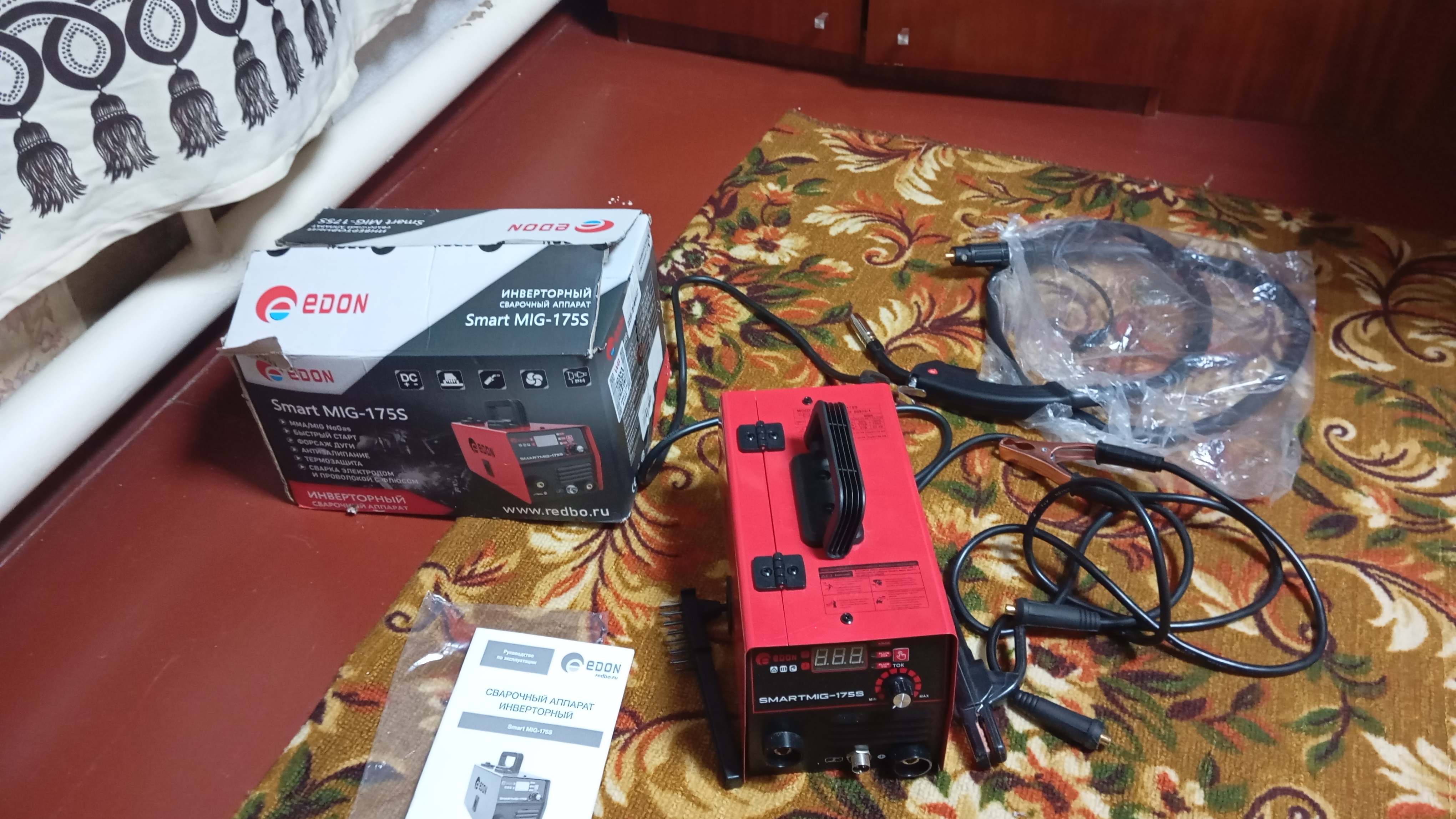 Smart MIG-175S инверторный сварочный аппарат обзор смотреть онлайн