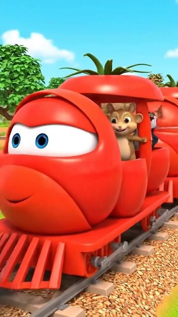 Паровоз для зверят смотреть онлайн