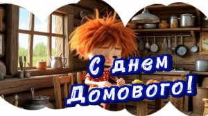 Если в доме у вас домовой, песенка про домового. С днем домового!