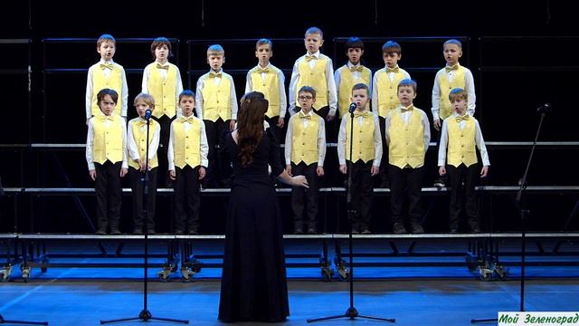 Младший хор хоровой капеллы мальчиков «Орлята» - Рождество (музыка и слова Сергея Морозова) смотреть онлайн