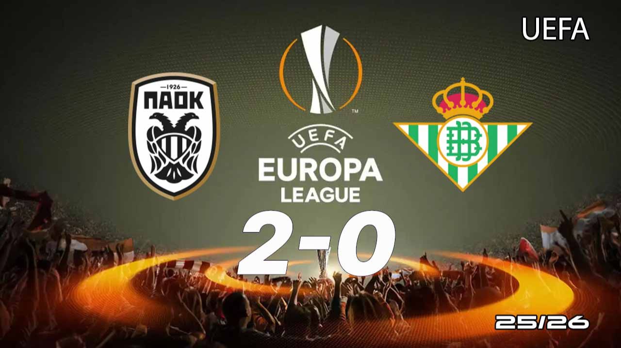 ПАОК — Бетис 2:0. Обзор матча. Лига Европы 25/26 смотреть онлайн