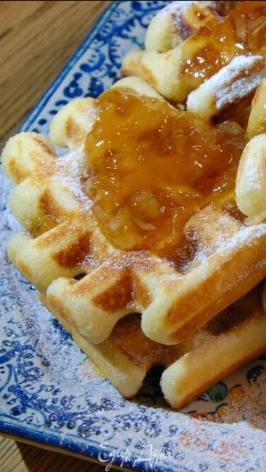 Домашние лимонные вафли смотреть онлайн