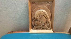 Икона.Богоматерь с младенцем