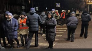 Жители Кривого Рога перекрыли дороги из-за отсутствия электроэнергии