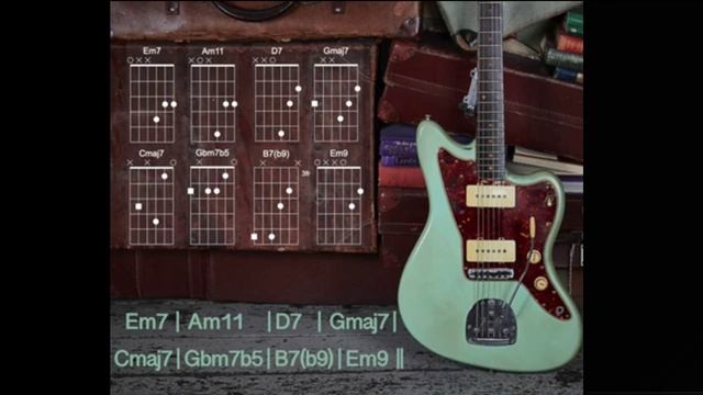 Emotional Sad Rock Guitar Backing Track in Em смотреть онлайн