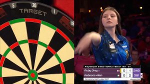 ДАРТС/ Руби Грей против Ребекки Аллен | Полуфинал
