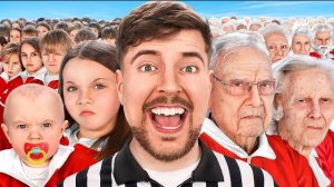 Люди от 1 года до 100 лет борются за $500,000. Мистер Бист