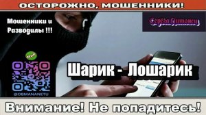 Мошенники звонят по телефону _ Шарик - Лошарик ( сборник ).