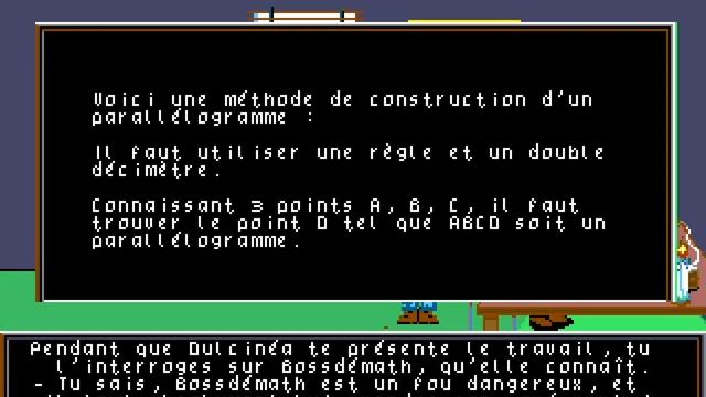 Le Labyrinthe Aux Mille Calcus (FR) [Amiga 500] смотреть онлайн