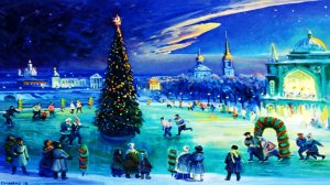 Замечательные зимние пейзажи художника Сергея Сочивко