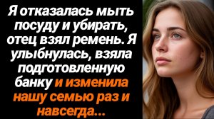 Жизненные Истории/Я отказалась мыть посуду и убирать, отец взял ремень. Я улыбнулась, взяла подготов