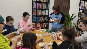 Центральная городская библиотека. Книжный цех. Онлайн-мастер-класс "Ангелочек"