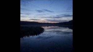 Утренний рассвет на Медвежьих озёрах