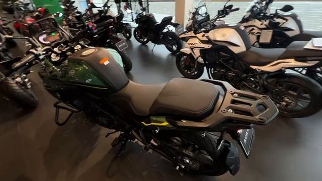 Benelli TRK 502 зеленый