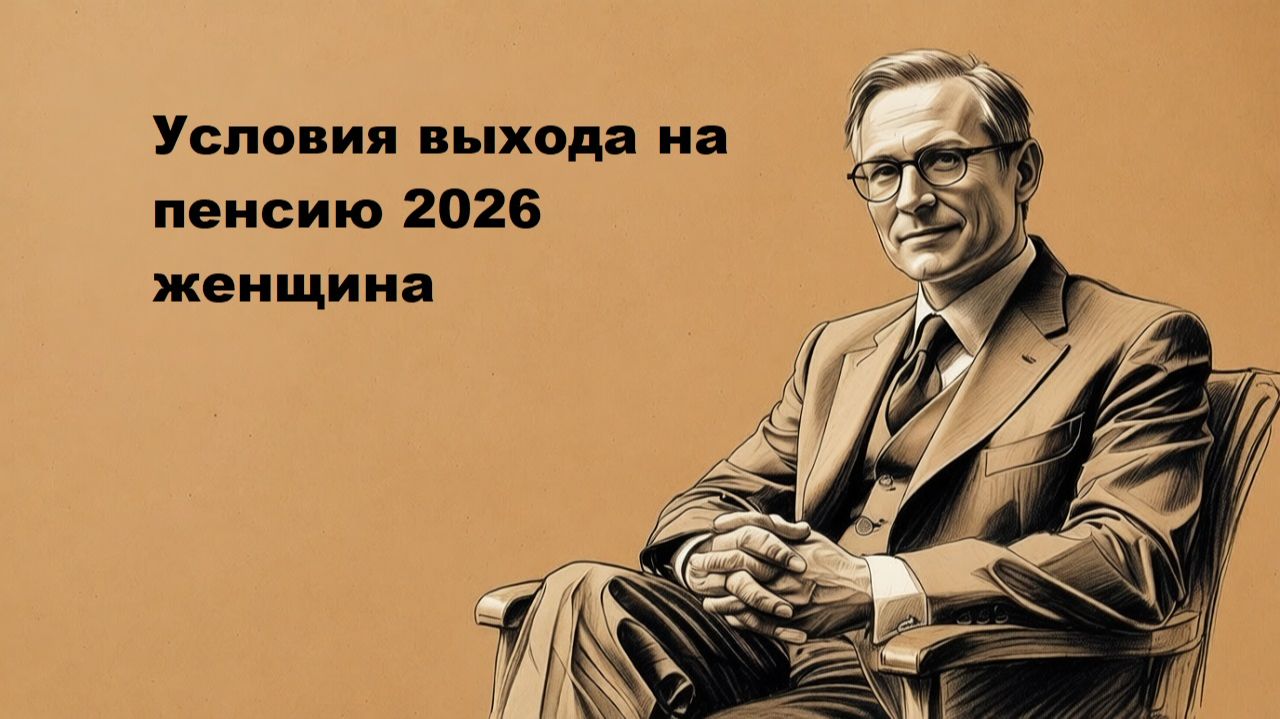 Условия выхода на пенсию 2026 женщина смотреть онлайн