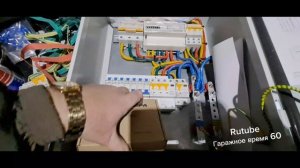 Сборка вводного щита потребителя участок под ижс .