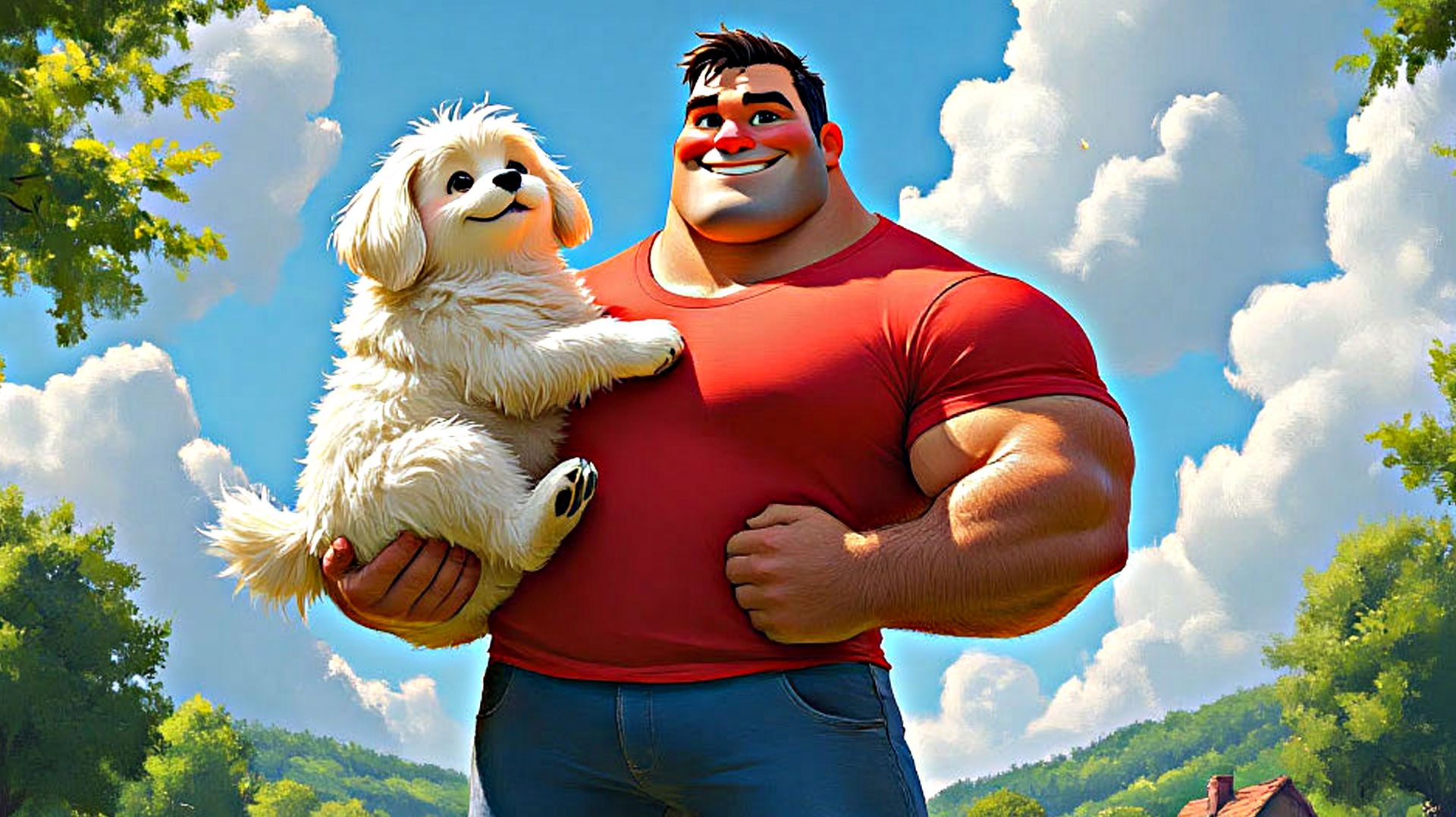 Мультик для детей! Великан Том и Магия Добрых Сердец! смотреть онлайн