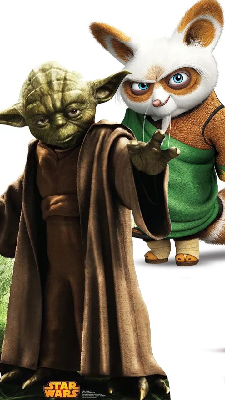 Мастер Шифу VS Магистр Йода