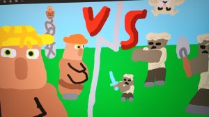 100 жителей vs 100 зомби