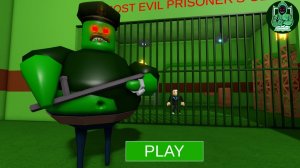 Побег из тюрьмы зомби Барри. #роблокс #roblox