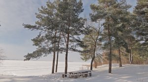 Пеший поход по льду к устью речки Сумки.