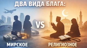 Два вида блага: мирское и религиозное || Ильшат абу Сальман