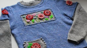 Секрет швеи. Декор шерстяных вещей.