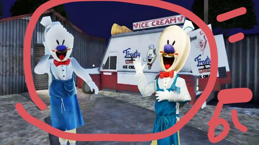 Привет сосед вернулся но теперь с мороженым (Ice cream 1) смотреть онлайн