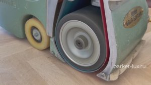 Циклевка паркета без пыли.