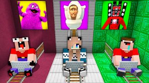 2 НУБА И ДЕВУШКА ПРО НАШЛИ НОВЫЕ ШАХТЫ В МАЙНКРАФТ