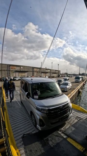 TOYOTA ROOMY, 2021 M910A видео для клиента, погрузка на корабль! смотреть онлайн