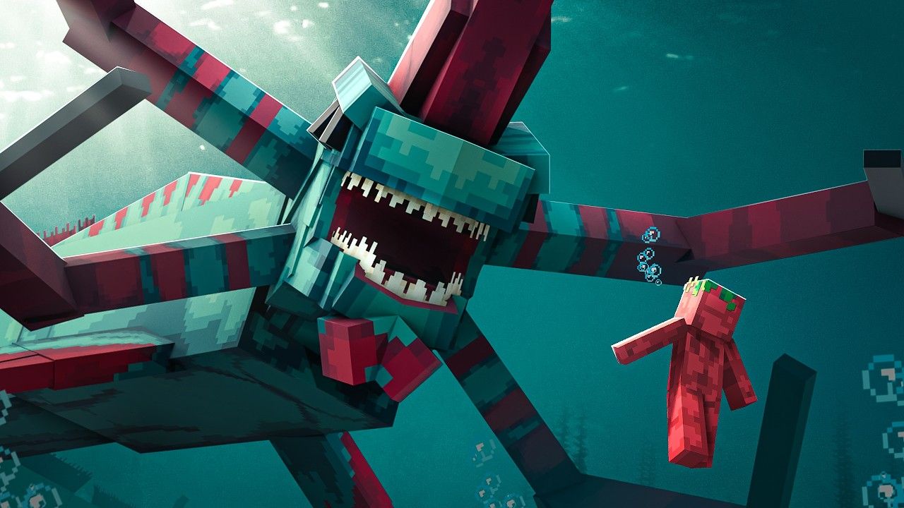 100 ДНЕЙ В СМЕРТЕЛЬНОМ ОКЕАНЕ SUBNAUTICA В МАЙНКРАФТ смотреть онлайн