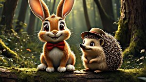 Мультик для детей! Жадины-Грёбуши: Ёжик и Кролик учатся делиться!