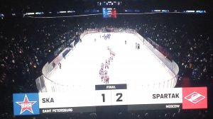 Обзор матча КХЛ СКА -Спартак